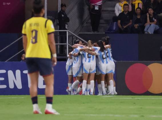 COPA AMERICA FEMENINA ECUADOR VS ARGENTINA July 24, 2025 Meeting between Ecuador VS Argentina for Copa America Femenina at the Banco Guayaquil stadium QUITO PICHINCHA ECUADOR Copyright: xHENRYxLAPOx