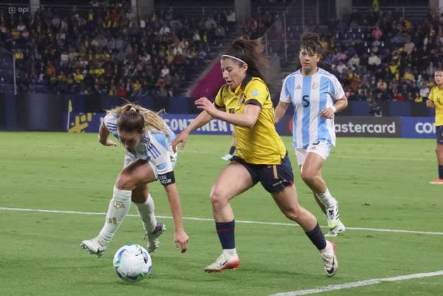 COPA AMERICA FEMENINA ECUADOR VS ARGENTINA July 24, 2025 Meeting between Ecuador VS Argentina for Copa America Femenina at the Banco Guayaquil stadium QUITO PICHINCHA ECUADOR Copyright: xHENRYxLAPOx