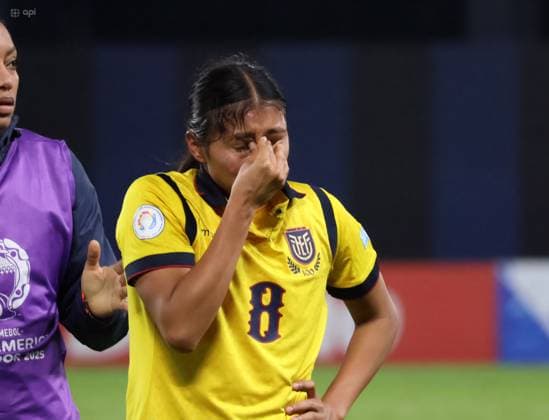COPA AMERICA FEMENINA ECUADOR VS ARGENTINA July 24, 2025 Meeting between Ecuador VS Argentina for Copa America Femenina at the Banco Guayaquil stadium QUITO PICHINCHA ECUADOR Copyright: xHENRYxLAPOx
