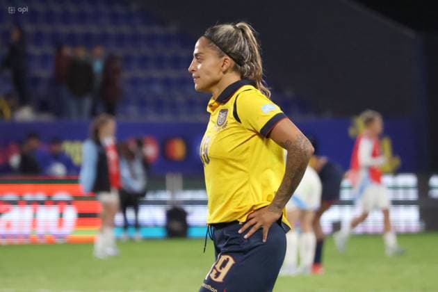 COPA AMERICA FEMENINA ECUADOR VS ARGENTINA July 24, 2025 Meeting between Ecuador VS Argentina for Copa America Femenina at the Banco Guayaquil stadium QUITO PICHINCHA ECUADOR Copyright: xHENRYxLAPOx