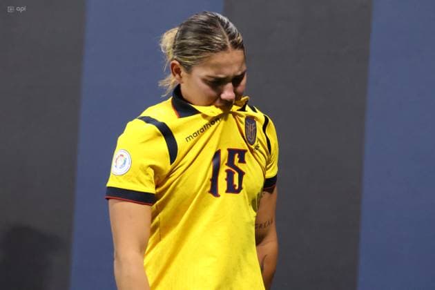 COPA AMERICA FEMENINA ECUADOR VS ARGENTINA July 24, 2025 Meeting between Ecuador VS Argentina for Copa America Femenina at the Banco Guayaquil stadium QUITO PICHINCHA ECUADOR Copyright: xHENRYxLAPOx
