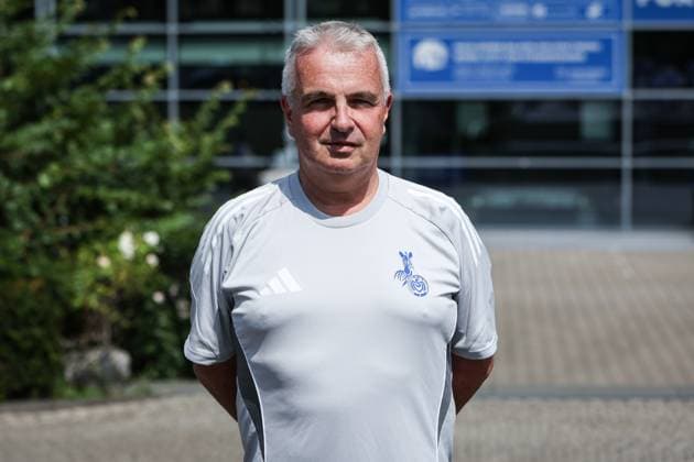 sports, football, 3 league season 2025 2026 team and portrait photo appointment MSV Duisburg 24 07 2025, schauinsland reisen arena Dr Peter Kaup team doctor, MSV Duisburg Duisburg schauinsland reisen arena Nordrhein Westfalen Germany