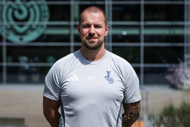 sports, football, 3 league season 2025 2026 team and portrait photo appointment MSV Duisburg 24 07 2025, schauinsland reisen arena Norman Marx Physio, MSV Duisburg Duisburg schauinsland reisen arena Nordrhein Westfalen Germany