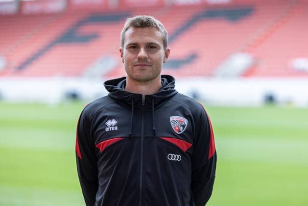 FC Ingolstadt 04 3 Liga, Porträttermin 2025 2026, Benedikt Blaser Physiotherapist 3 Liga FC Ingolstadt 04 Season 2025 2026