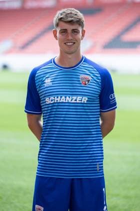 FC Ingolstadt 04 3 Liga, Porträttermin 2025 2026, Goalkeeper Markus Ponath 1, FCI 3 Liga FC Ingolstadt 04 season 2025 2026
