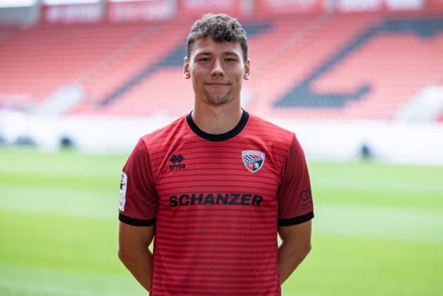FC Ingolstadt 04 3 Liga, Porträttermin 2025 2026, Mads Borchers 9, FCI 3 Liga FC Ingolstadt 04 season 2025 2026