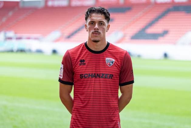 FC Ingolstadt 04 3 Liga, Porträttermin 2025 2026, Dennis Kaygin 10, FCI 3 Liga FC Ingolstadt 04 season 2025 2026