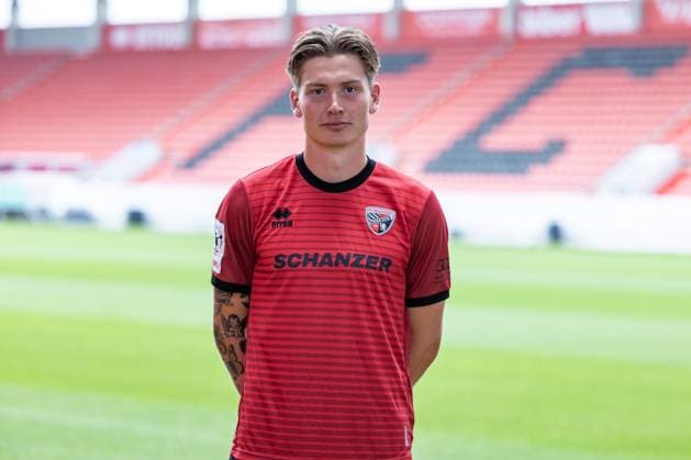 FC Ingolstadt 04 3 Liga, Porträttermin 2025 2026, Frederik Christensen 11, FCI 3 Liga FC Ingolstadt 04 season 2025 2026