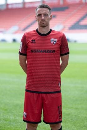FC Ingolstadt 04 3 Liga, Porträttermin 2025 2026, Max Besuschkow 17, FCI 3 Liga FC Ingolstadt 04 season 2025 2026