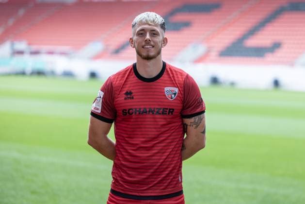 FC Ingolstadt 04 3 Liga, Porträttermin 2025 2026, Linus Rosenlöcher 19, FCI 3 Liga FC Ingolstadt 04 season 2025 2026