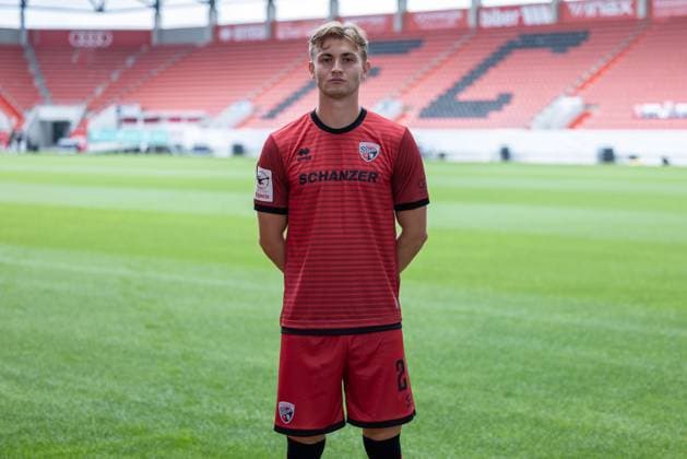 FC Ingolstadt 04 3 Liga, Porträttermin 2025 2026, Jasper Maljojoki 23, FCI 3 Liga FC Ingolstadt 04 season 2025 2026