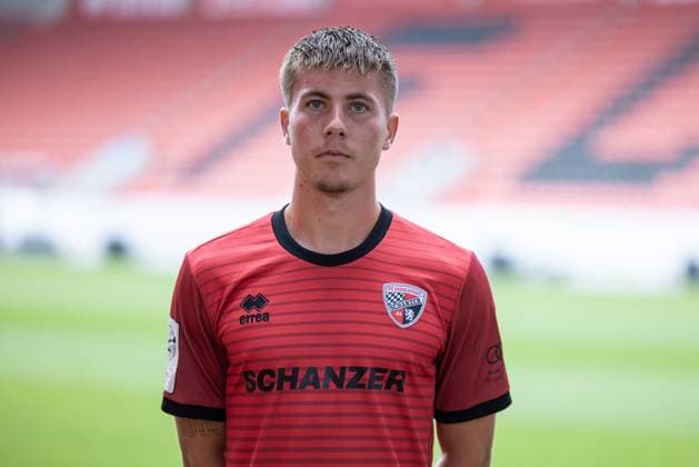FC Ingolstadt 04 3 Liga, Porträttermin 2025 2026, Gustav Christensen 24, FCI 3 Liga FC Ingolstadt 04 season 2025 2026