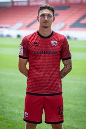 FC Ingolstadt 04 3 Liga, Porträttermin 2025 2026, Julian Kügel 29, FCI 3 Liga FC Ingolstadt 04 season 2025 2026