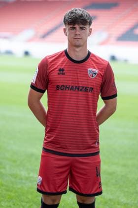 FC Ingolstadt 04 3 Liga, Porträttermin 2025 2026, Timo Hengmith 41, FCI 3 Liga FC Ingolstadt 04 season 2025 2026