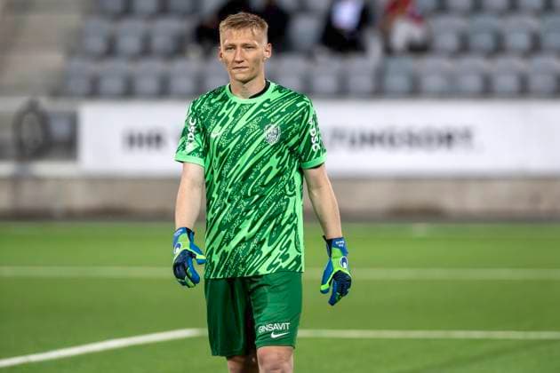 Goalkeeper Otto Hindrich, CFR, FC Lugano CFR Cluj, qualifying round UEFA Europa League, football, 24 07 2025
