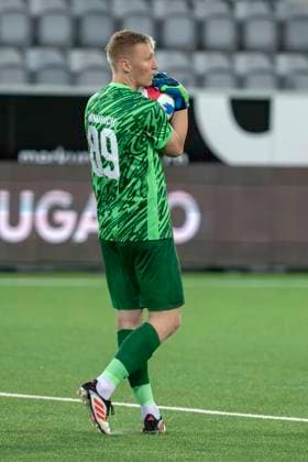 Goalkeeper Otto Hindrich, CFR, FC Lugano CFR Cluj, qualifying round UEFA Europa League, football, 24 07 2025
