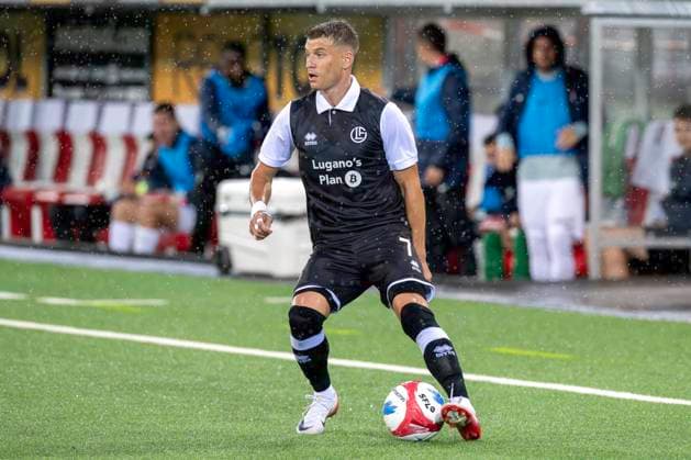 Ezgjan Alioski, FCL, FC Lugano CFR Cluj, UEFA Europa League qualifying round, Football, 24 07 2025