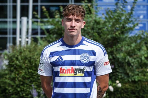 sports, football, 3 league season 2025 2026 team and portrait photo appointment MSV Duisburg 24 07 2025, schauinsland reisen arena Tim Heike MSV Duisburg, 9 Duisburg schauinsland reisen arena Nordrhein Westfalen Germany