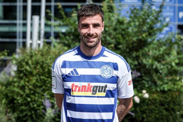 sports, football, 3 league season 2025 2026 team and portrait photo appointment MSV Duisburg 24 07 2025, schauinsland reisen arena Moritz Montag MSV Duisburg, 2 Duisburg schauinsland reisen arena Nordrhein Westfalen Germany