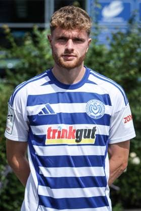 Sports, football, 3 league season 2025 2026 team and portrait photo appointment MSV Duisburg 24 07 2025, schauinsland reisen arena Steffen Meuer MSV Duisburg, 18 Duisburg schauinsland reisen arena Nordrhein Westfalen Germany