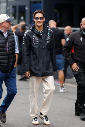 George Russell Mercedes AMG Petronas Formula One Team, 63 , Belgian Grand Prix, Motorsport, Formula 1, 2025 season, 25 07 2025 Belgian Grand Prix, Motorsport, Formula 1, 2025 season, 25 07 2025 Copyright: xEibner-Pressefoto AlexanderxNeisx EP_ANS