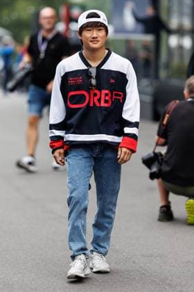 Yuki Tsunoda Oracle Red Bull Racing, 22 , Belgian Grand Prix, Motorsport, Formula 1, 2025 season, 25 07 2025 Belgian Grand Prix, Motorsport, Formula 1, 2025 season, 25 07 2025 Copyright: xEibner-Pressefoto AlexanderxNeisx EP_ANS