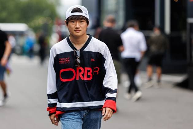 Yuki Tsunoda Oracle Red Bull Racing, 22 , Belgian Grand Prix, Motorsport, Formula 1, 2025 season, 25 07 2025 Belgian Grand Prix, Motorsport, Formula 1, 2025 season, 25 07 2025 Copyright: xEibner-Pressefoto AlexanderxNeisx EP_ANS