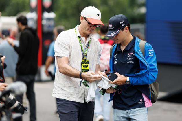 Franco Colapinto BWT Alpine F1 Team, 43 signs autographs, Belgian Grand Prix, Motorsport, Formula 1, 2025 season, 25 07 2025 Belgian Grand Prix, Motorsport, Formula 1, 2025 season, 25 07 2025 Copyright: xEibner-Pressefoto AlexanderxNeisx EP_ANS
