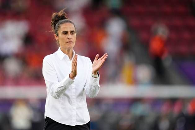 Germany v Spain - UEFA Women s EURO 2025 Semi-Final Montse Tome Vazquez head coach of Spain during the warm-up before the UEFA Womens EURO 2025 Semi-Final match between Germany and Spain at Stadion Letzigrund on July 23, 2025 in Zurich, Switzerland. Zurich Switzerland  Copyright: xJosexBretonx originalFilename:bretonhernandez-germanyv250723_npIpX.jpg