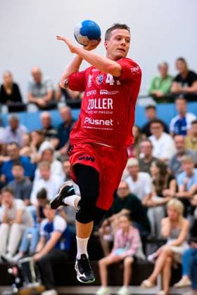Bietigheim HBL 25 26 Test match TSV Weinsberg SG BBM Bietigheim Till Hermann Bietighiem Bietigheim Bissingen Sporthalle am Viadukt Baden Württemberg Germany