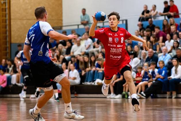 Bietigheim HBL 25 26 Test match TSV Weinsberg SG BBM Bietigheim Alen Hadzimuhamedovic Bietigheim Bietigheim Bissingen Sporthalle am Viadukt Baden Württemberg Germany