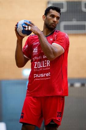 Bietigheim HBL 25 26 Test match TSV Weinsberg SG BBM Bietigheim Djibril M™Bengue Bietigheim Bietigheim Bissingen Sporthalle am Viadukt Baden Württemberg Germany