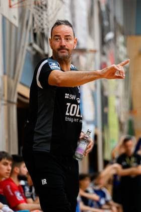 Bietigheim HBL 25 26 Test match TSV Weinsberg SG BBM Bietigheim Coach Iker Romero Bietigheim Bietigheim Bissingen Sporthalle am Viadukt Baden Württemberg Germany