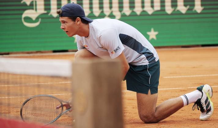 TENNIS - ATP, Tennis Herren Generali Open 2025 KITZBUEHEL,AUSTRIA,25.JUL.25 - TENNIS - ATP World Tour, Generali Open. Image shows Joel Schwaerzler (AUT).  GEPAxpictures xMatthiasxHauer