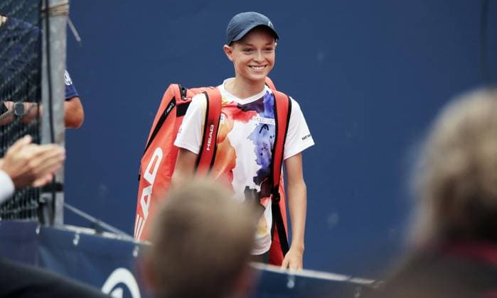 TENNIS - ATP, Tennis Herren Generali Open 2025 KITZBUEHEL,AUSTRIA,25.JUL.25 - TENNIS - ATP World Tour, Generali Open. Image shows Luca Sageder (AUT).  GEPAxpictures xMatthiasxHauer