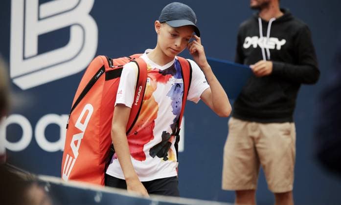 TENNIS - ATP, Tennis Herren Generali Open 2025 KITZBUEHEL,AUSTRIA,25.JUL.25 - TENNIS - ATP World Tour, Generali Open. Image shows Luca Sageder (AUT).  GEPAxpictures xMatthiasxHauer
