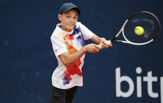 TENNIS - ATP, Tennis Herren Generali Open 2025 KITZBUEHEL,AUSTRIA,25.JUL.25 - TENNIS - ATP World Tour, Generali Open. Image shows Luca Sageder (AUT).  GEPAxpictures xMatthiasxHauer