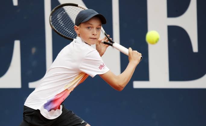 TENNIS - ATP, Tennis Herren Generali Open 2025 KITZBUEHEL,AUSTRIA,25.JUL.25 - TENNIS - ATP World Tour, Generali Open. Image shows Luca Sageder (AUT).  GEPAxpictures xMatthiasxHauer