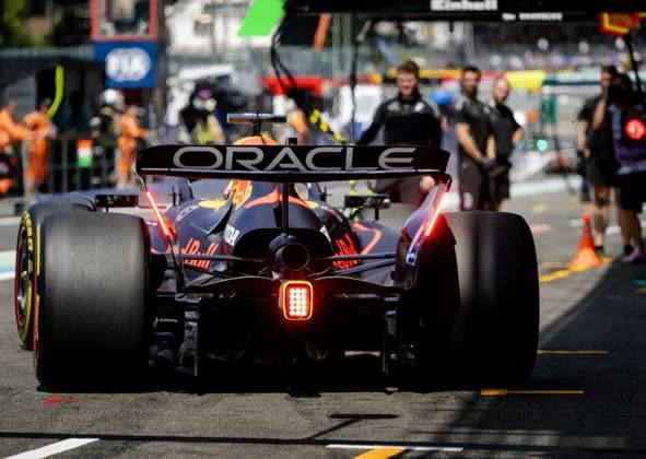 SPA - Max Verstappen (Red Bull Racing) during the first free practice session at the Spa-Francorchamps circuit ahead of the Belgian Grand Prix. ANP SEM VAN DER WAL xVIxANPxSportx xxANPxIVx 532173074 originalFilename: 532173074.jpg