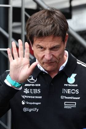 25 07 2025, xsvx, Motorsport FIA Formula 1, Belgian Grand Prix v l Team Principal Toto Wolff Mercedes AMG Petronas FIA REGULATIONS PROHIBIT ANY USE OF PHOTOGRAPHS as IMAGE SEQUENCES and or QUASI VIDEO Spa