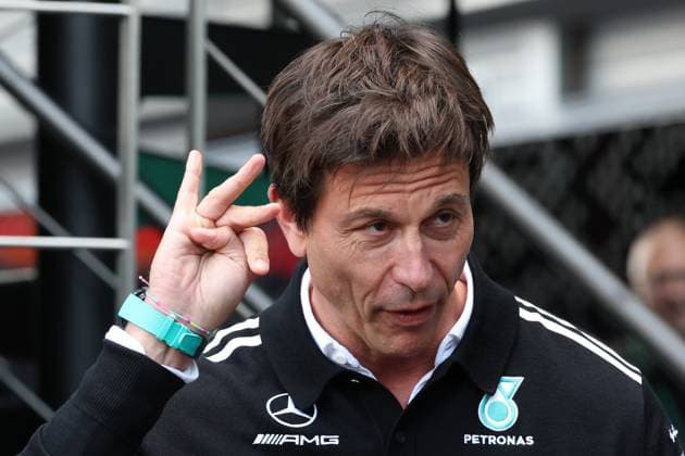 25 07 2025, xsvx, Motorsport FIA Formula 1, Belgian Grand Prix v l Team Principal Toto Wolff Mercedes AMG Petronas FIA REGULATIONS PROHIBIT ANY USE OF PHOTOGRAPHS as IMAGE SEQUENCES and or QUASI VIDEO Spa