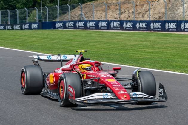 Formula 1 GP Spa Belgium Friday, 25 07 2025 Lewis Hamilton 44, Scuderia Ferrari Formula 1 GP Spa Belgium Friday, 25 07 2025 Copyright: xBEAUTIFULxSPORTS Erlhofx