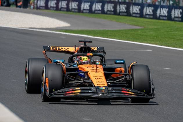 Formula 1 GP Spa Belgium Friday, 25 07 2025 Oscar Piastri 81, McLaren Formula 1 Team Formula 1 GP Spa Belgium Friday, 25 07 2025 Copyright: xBEAUTIFULxSPORTS Erlhofx