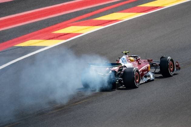 Formula 1 GP Spa Belgium Friday, 25 07 2025 Lewis Hamilton 44, Scuderia Ferrari Formula 1 GP Spa Belgium Friday, 25 07 2025 Copyright: xBEAUTIFULxSPORTS Erlhofx