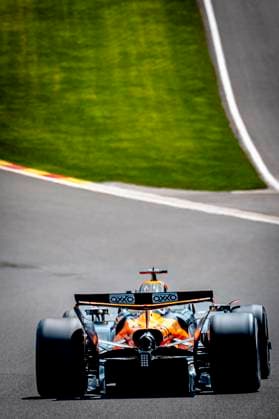 Formule 1 driver Lando Norris of McLaren during the free practice Grand Prix Formula 1 Spa Francorchamps 2025 at the Circuit Spa Francorchamps for the Formula 1 Moët Chandon Belgium Grand Prix 2025 season 2025 2026 in SPA, Belgium on 25 july 2025, photo by Marcel van Dorst EYE4images DeFodi Images