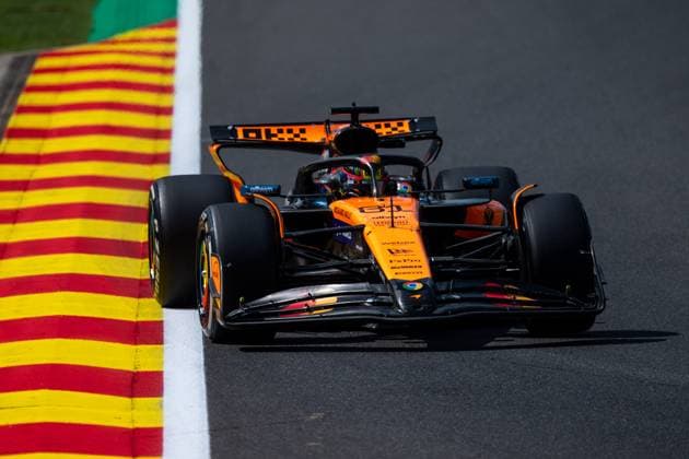 Oscar Piastri McLaren Formula 1 Team, Australia, 81 in MCL39, BEL, Formula 1 World Championship, Moet Chandon Grand Prix of Belgium, Circuit de Spa Francorchamps, Free Practice, 2025 season, 25 07 2025 BEL, Formula 1 World Championship, Moet Chandon Grand Prix of Belgium, Circuit de Spa Francorchamps, Free Practice, 2025 season, 25 07 2025 Spa Francorchamps Copyright: xEibner-Pressefoto Memmlerx EP_MMR