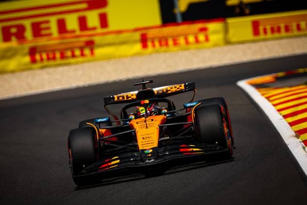 81 Oscar Piastri, (AUS) McLaren Mercedes MCL39, during the Belgian GP, Spa-Francorchamps 24-27 July 2025 Formula 1 World Championship, WM, Weltmeisterschaft 2025.  Copyright: xFedericoxBasile IPAxSportx xipa-agency.netx xx IPA_60965823 IPA_Agency_IPA60965823