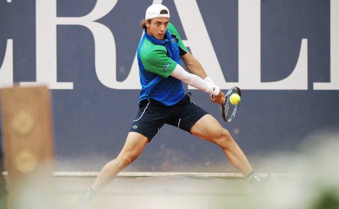 TENNIS - ATP, Tennis Herren Generali Open 2025 KITZBUEHEL,AUSTRIA,25.JUL.25 - TENNIS - ATP World Tour, Generali Open. Image shows Arthur Cazaux (FRA).  GEPAxpictures xMatthiasxHauer