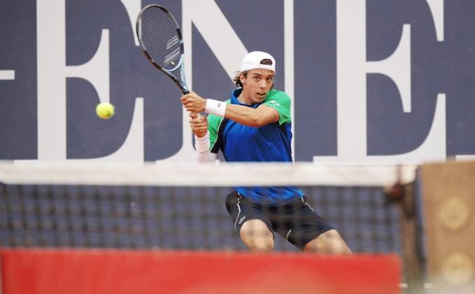 TENNIS - ATP, Tennis Herren Generali Open 2025 KITZBUEHEL,AUSTRIA,25.JUL.25 - TENNIS - ATP World Tour, Generali Open. Image shows Arthur Cazaux (FRA).  GEPAxpictures xMatthiasxHauer