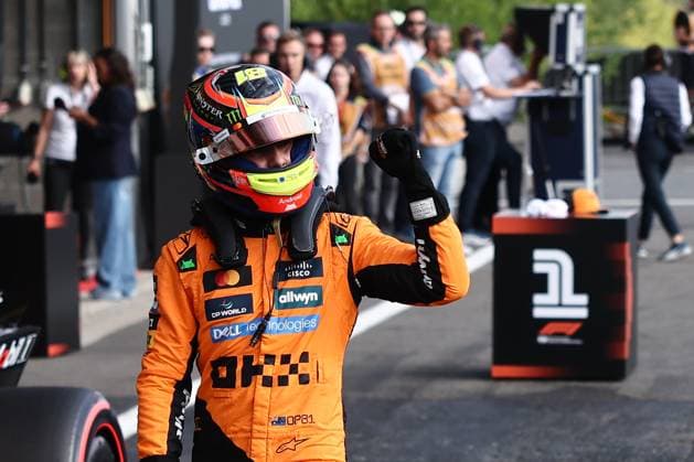 Formula 1, GP Belgium in Spa, Oscar Piastri wins the Sprint Qualifying